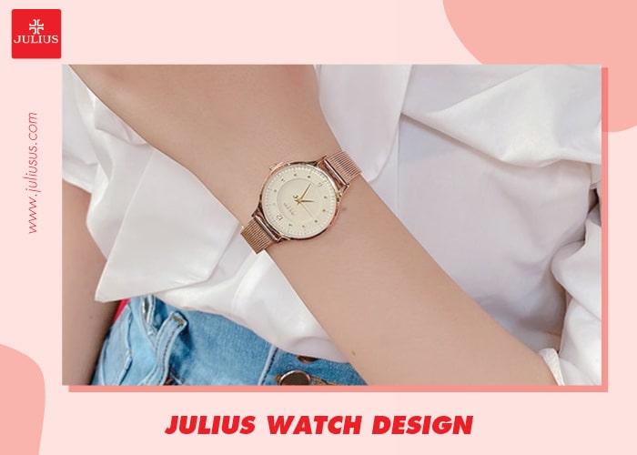 Buy Julius Star JS-025A Korea Women's Fashion Watch (Rose) - Julius Malaysia