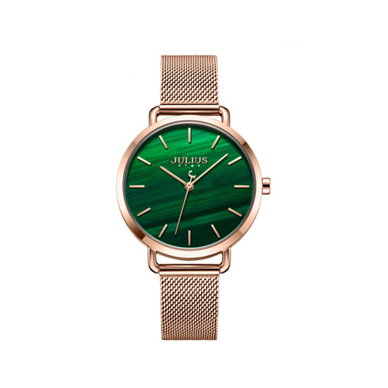 Julius Star JS-058B Korea Women's Fashion Watch (Green) - Julius 