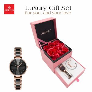 JULIUS JA-1209D ROSE BOX LUXURY GIFT SET