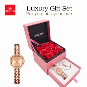 JULIUS JA-1332 ROSE BOX LUXURY GIFT SET