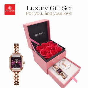 JULIUS 1064D ROSE BOX LUXURY GIFT SET